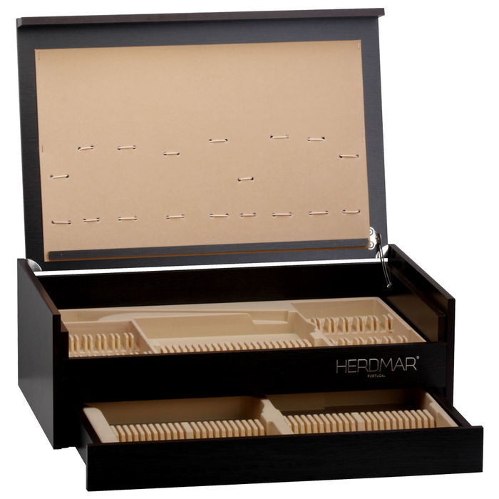 Herdmar Estuche Madera Vacío 130 Piezas 48,5x33x15 cm